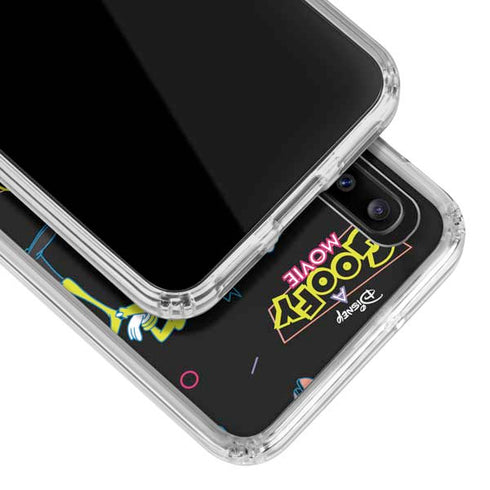 Disney Goofy Movie Pattern Galaxy A20 Clear Case