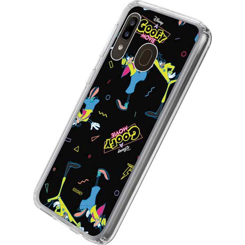Disney Goofy Movie Pattern Galaxy A20 Clear Case