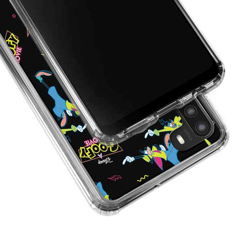 Disney Goofy Movie Pattern Galaxy A21 Clear Case