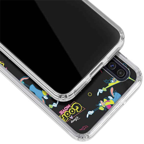 Disney Goofy Movie Pattern Galaxy A50 Clear Case