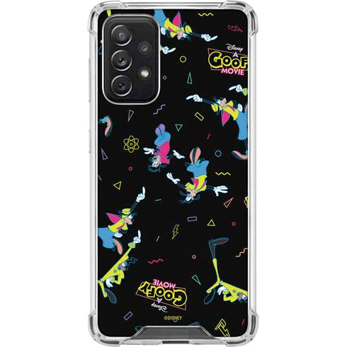 Disney Goofy Movie Pattern Galaxy A72 5G Clear Case