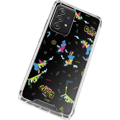 Disney Goofy Movie Pattern Galaxy A72 5G Clear Case