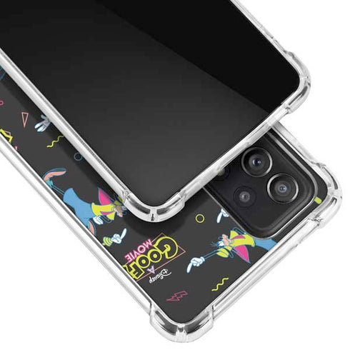 Disney Goofy Movie Pattern Galaxy A72 5G Clear Case