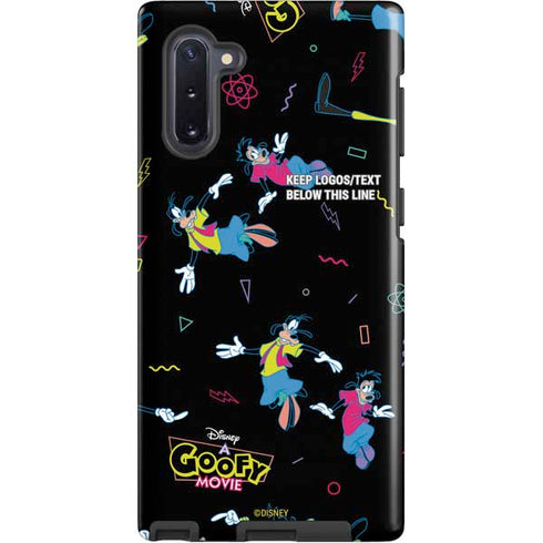 Disney Goofy Movie Pattern Galaxy Cases