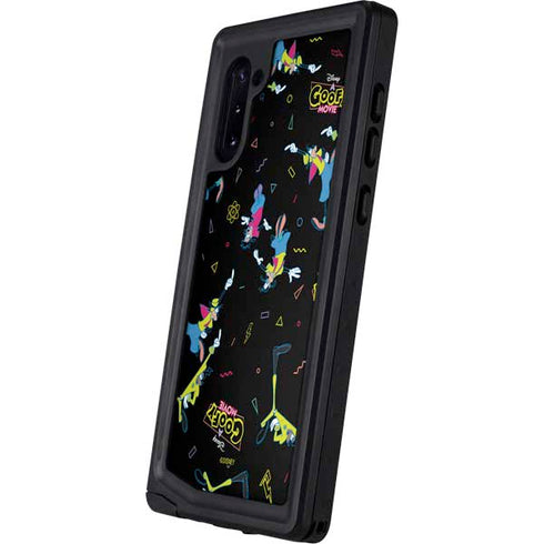 Disney Goofy Movie Pattern Galaxy Note 10 Waterproof Case