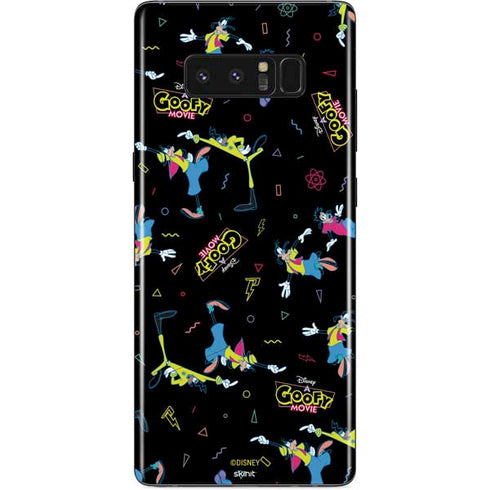 Disney Goofy Movie Pattern Galaxy Note 8 Skin
