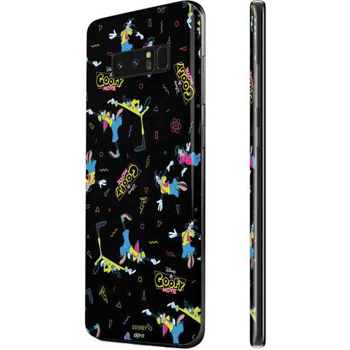 Disney Goofy Movie Pattern Galaxy Note 8 Skin