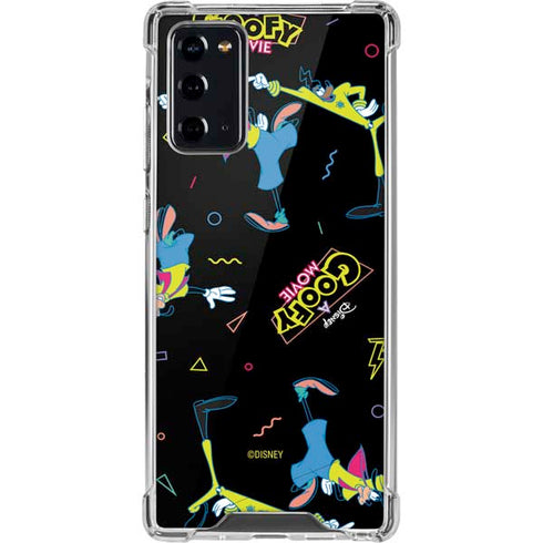 Disney Goofy Movie Pattern Galaxy Note20 5G Clear Case