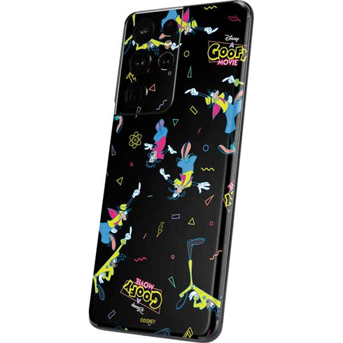 Disney Goofy Movie Pattern Galaxy S21 Ultra 5G Skin