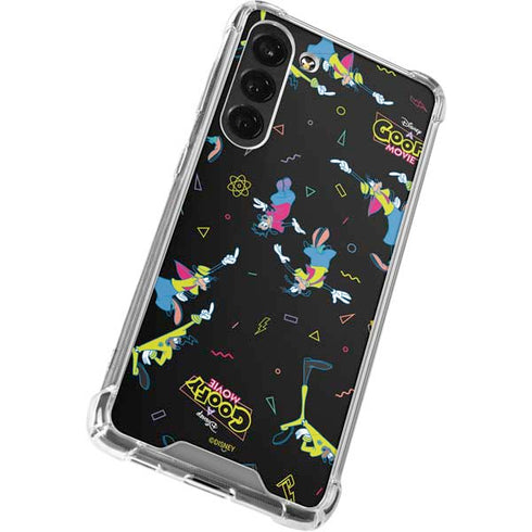 Disney Goofy Movie Pattern Galaxy S23 FE Clear Case