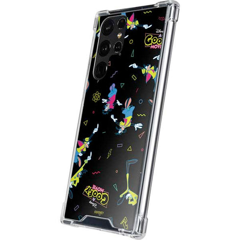 Disney Goofy Movie Pattern Galaxy S23 Ultra Clear Case