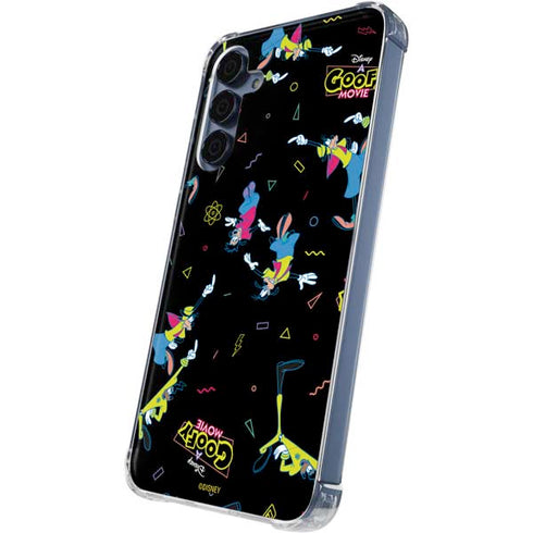 Disney Goofy Movie Pattern Galaxy S24 Clear Case