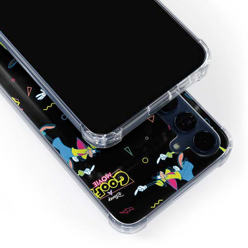 Disney Goofy Movie Pattern Galaxy S24 Clear Case