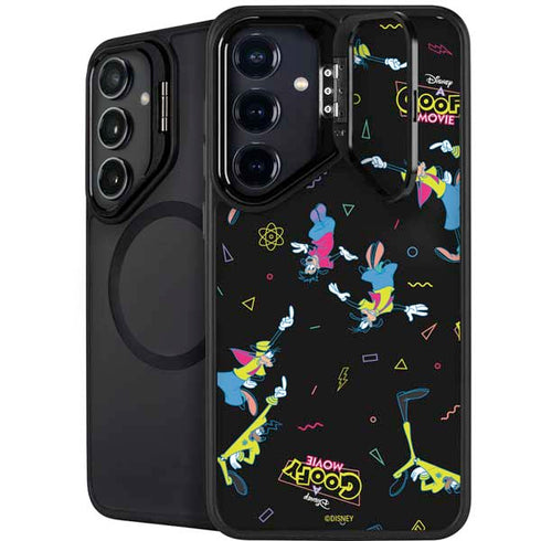 Disney Goofy Movie Pattern Galaxy S24 Plus Kickstand Case