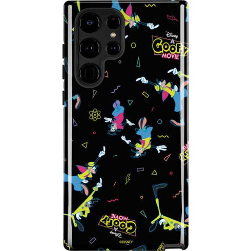 Disney Goofy Movie Pattern Galaxy Cases