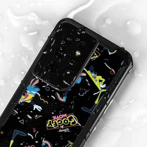 Disney Goofy Movie Pattern Galaxy S24 Ultra Waterproof Case
