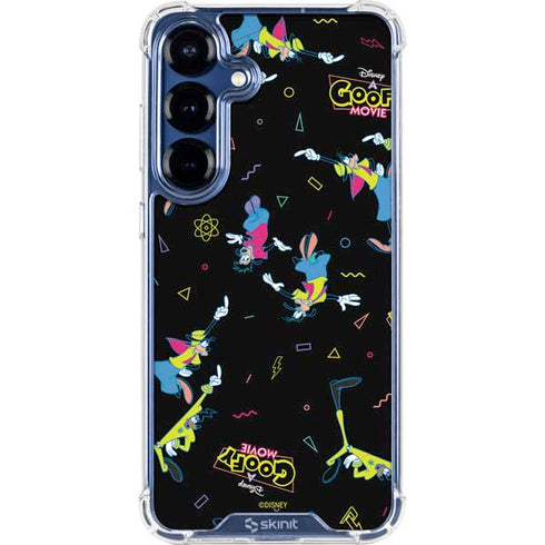 Disney Goofy Movie Pattern Galaxy S25 Plus Clear Case