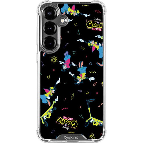 Disney Goofy Movie Pattern Galaxy S26 Clear Case