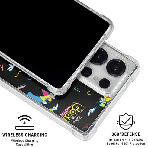 Disney Goofy Movie Pattern Galaxy S26 Ultra Clear Case