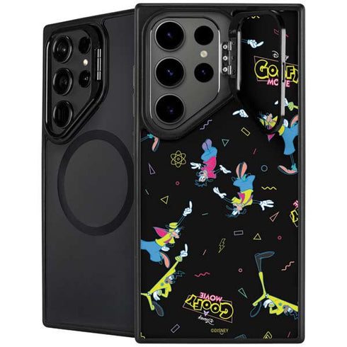 Disney Goofy Movie Pattern Galaxy S26 Ultra Kickstand Case