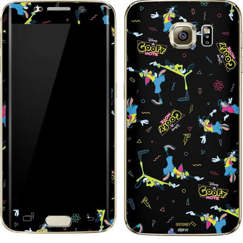 Disney Goofy Movie Pattern Galaxy S7 Edge Skin