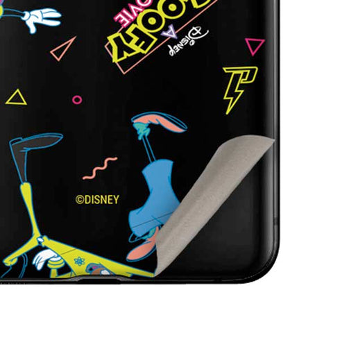 Disney Goofy Movie Pattern Galaxy Z Flip Skin