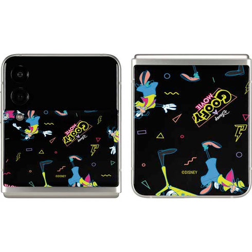 Disney Goofy Movie Pattern Galaxy Z Flip3 5G Skin