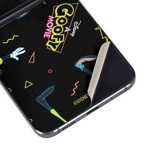 Disney Goofy Movie Pattern Galaxy Z Flip5 5G Skin