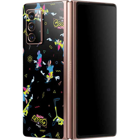 Disney Goofy Movie Pattern Galaxy Z Fold2 5G Skin