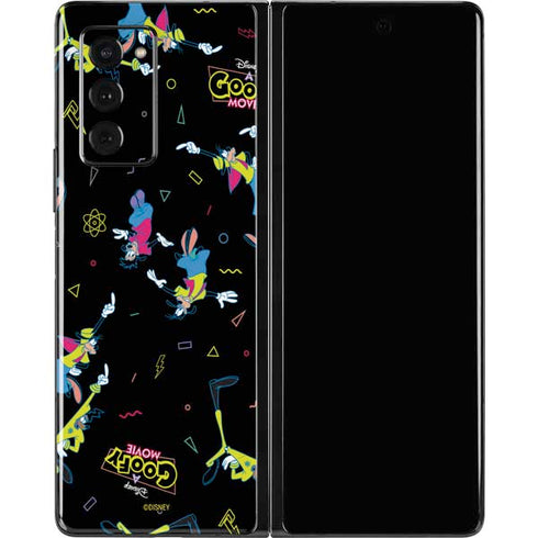 Disney Goofy Movie Pattern Galaxy Z Fold2 5G Skin
