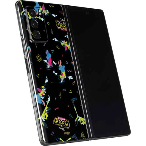 Disney Goofy Movie Pattern Galaxy Z Fold2 5G Skin