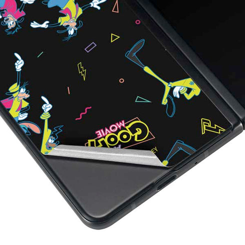 Disney Goofy Movie Pattern Galaxy Z Fold3 5G Skin