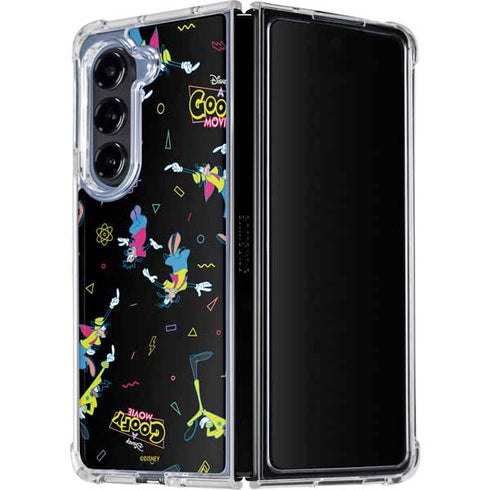 Disney Goofy Movie Pattern Galaxy Z Fold5 5G Clear Case