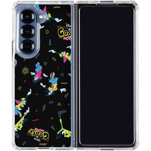 Disney Goofy Movie Pattern Galaxy Z Fold6 Clear Case