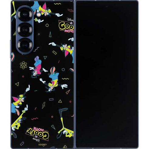 Disney Goofy Movie Pattern Galaxy Z Fold6 Skin