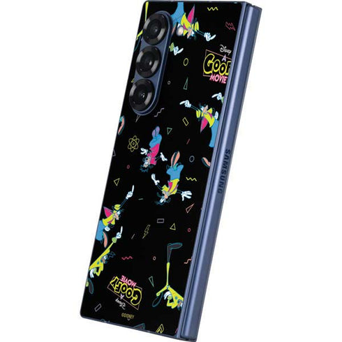 Disney Goofy Movie Pattern Galaxy Z Fold6 Skin