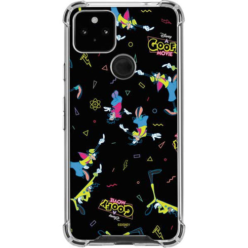 Disney Goofy Movie Pattern Google Pixel 5a 5G Clear Case