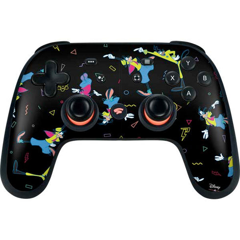 Disney Goofy Movie Pattern Google Stadia Controller Skin