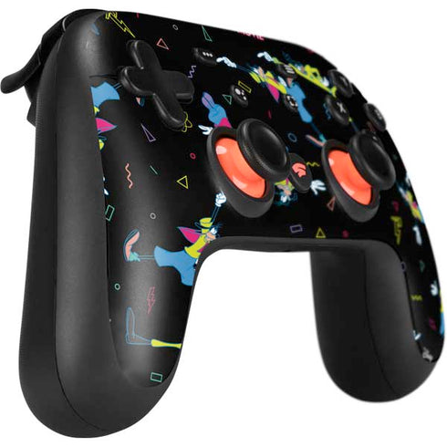 Disney Goofy Movie Pattern Google Stadia Controller Skin