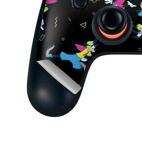 Disney Goofy Movie Pattern Google Stadia Controller Skin
