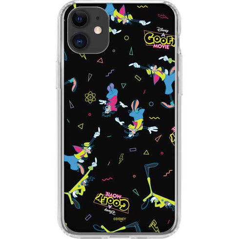 Disney Goofy Movie Pattern iPhone 11 Clear Case