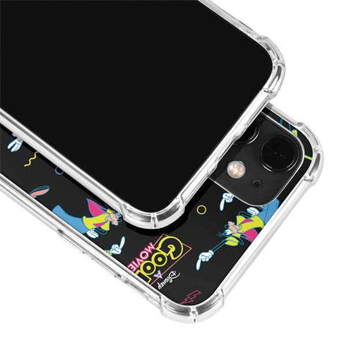 Disney Goofy Movie Pattern iPhone 12 Clear Case