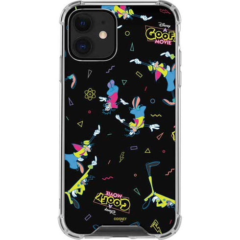 Disney Goofy Movie Pattern iPhone 12 Mini Clear Case