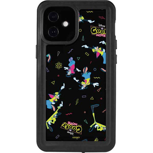 Disney Goofy Movie Pattern iPhone 12 Mini Waterproof Case