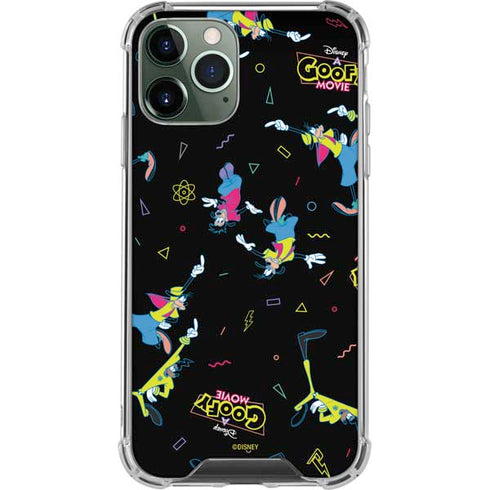Disney Goofy Movie Pattern iPhone 12 Pro Clear Case