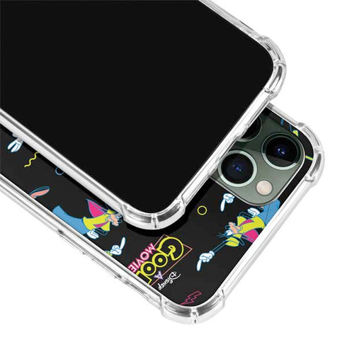 Disney Goofy Movie Pattern iPhone 12 Pro Clear Case
