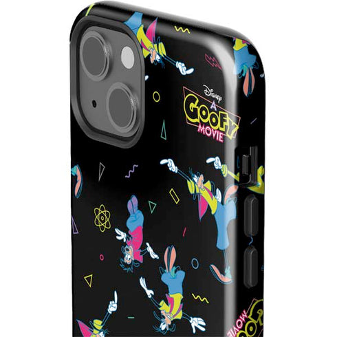 Disney Goofy Movie Pattern iPhone 15 Plus Impact Case