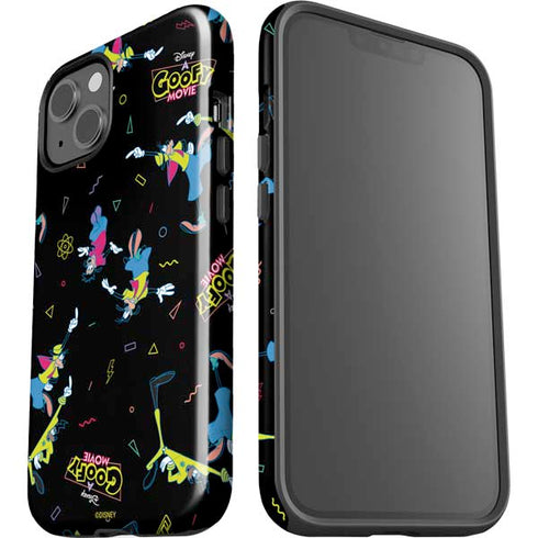 Disney Goofy Movie Pattern iPhone 15 Plus Impact Case
