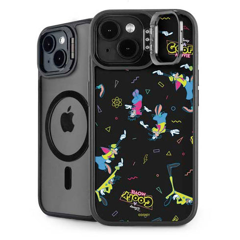 Disney Goofy Movie Pattern iPhone 15 Plus Kickstand Case
