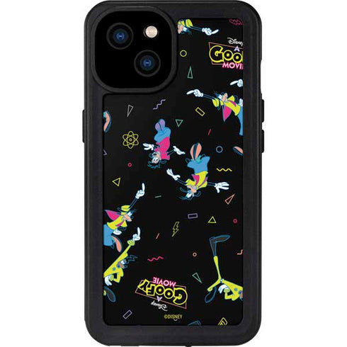 Disney Goofy Movie Pattern iPhone 15 Plus Waterproof Case